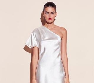 Fleur du mal one shoulder dress sale