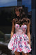 Floral Pink Purple