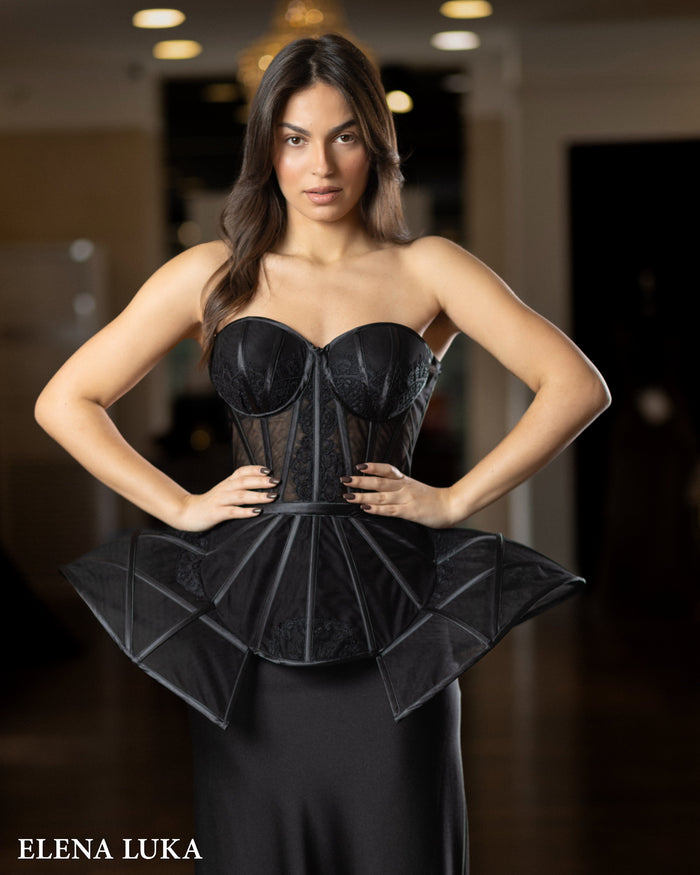 Noir Obsidian Corset 