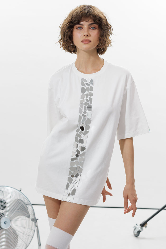 Mirror Strip T-shirt