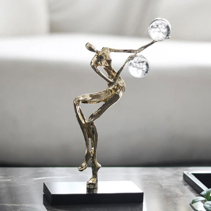 THE GILDED MUSE SCULPTURE
