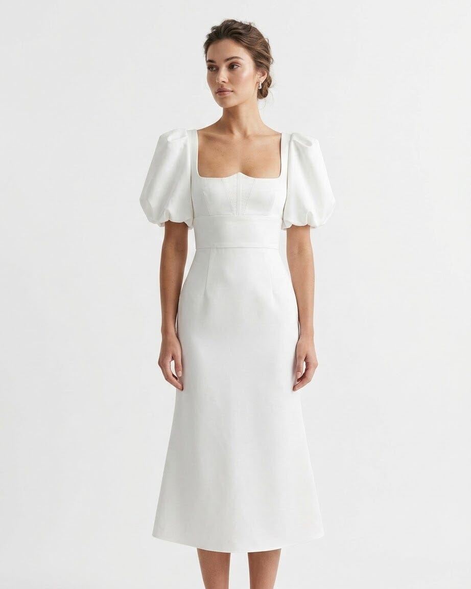 Sweetheart Midi Dress