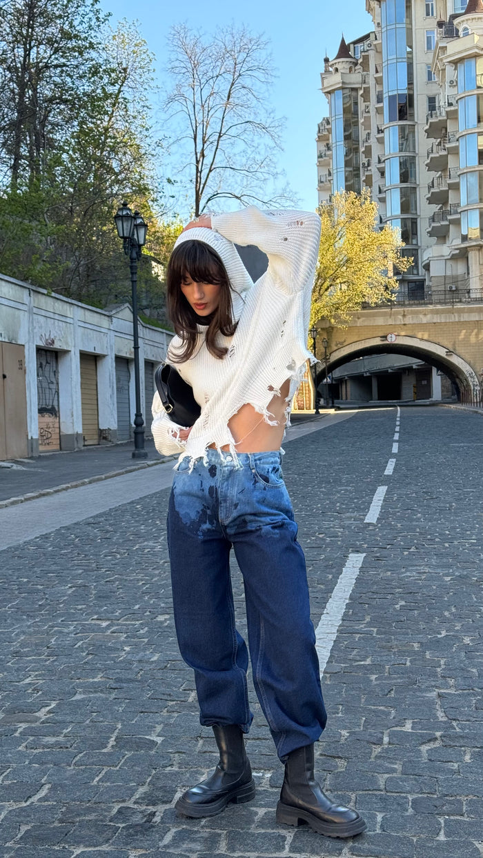 Space Denim Pants