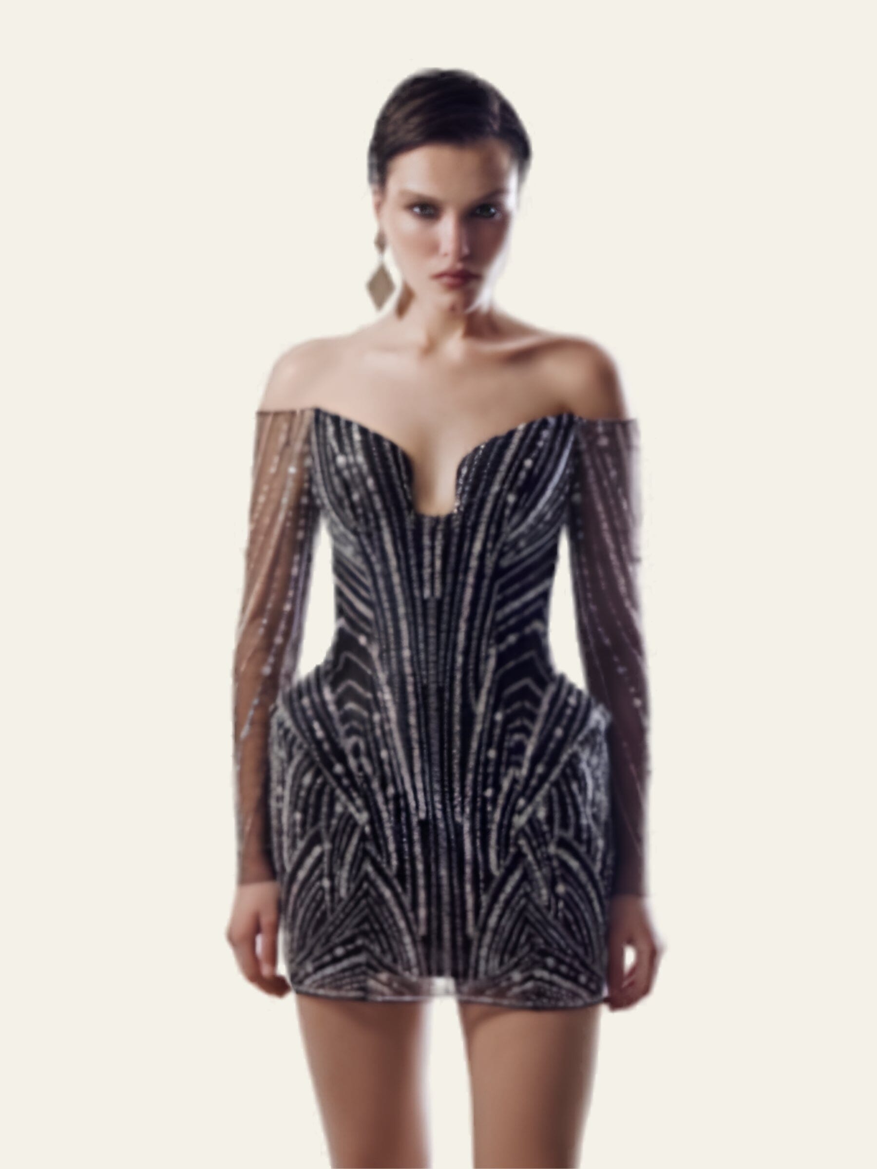 Elise Crystal Dress