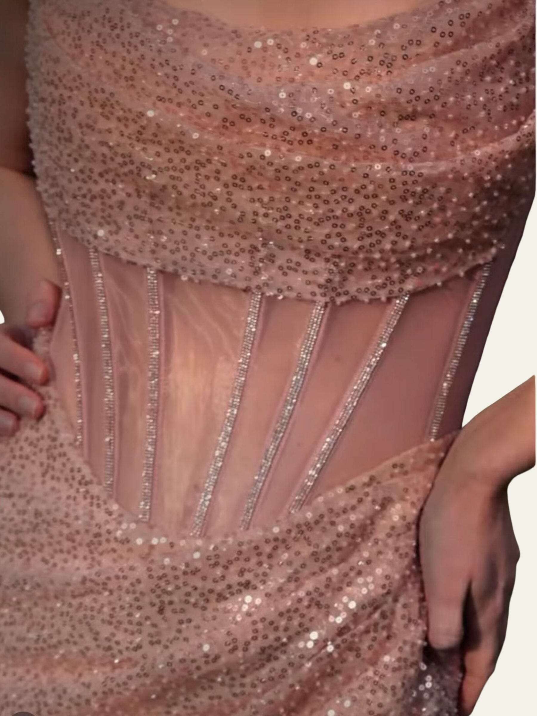 Lambre Maxi with Beads