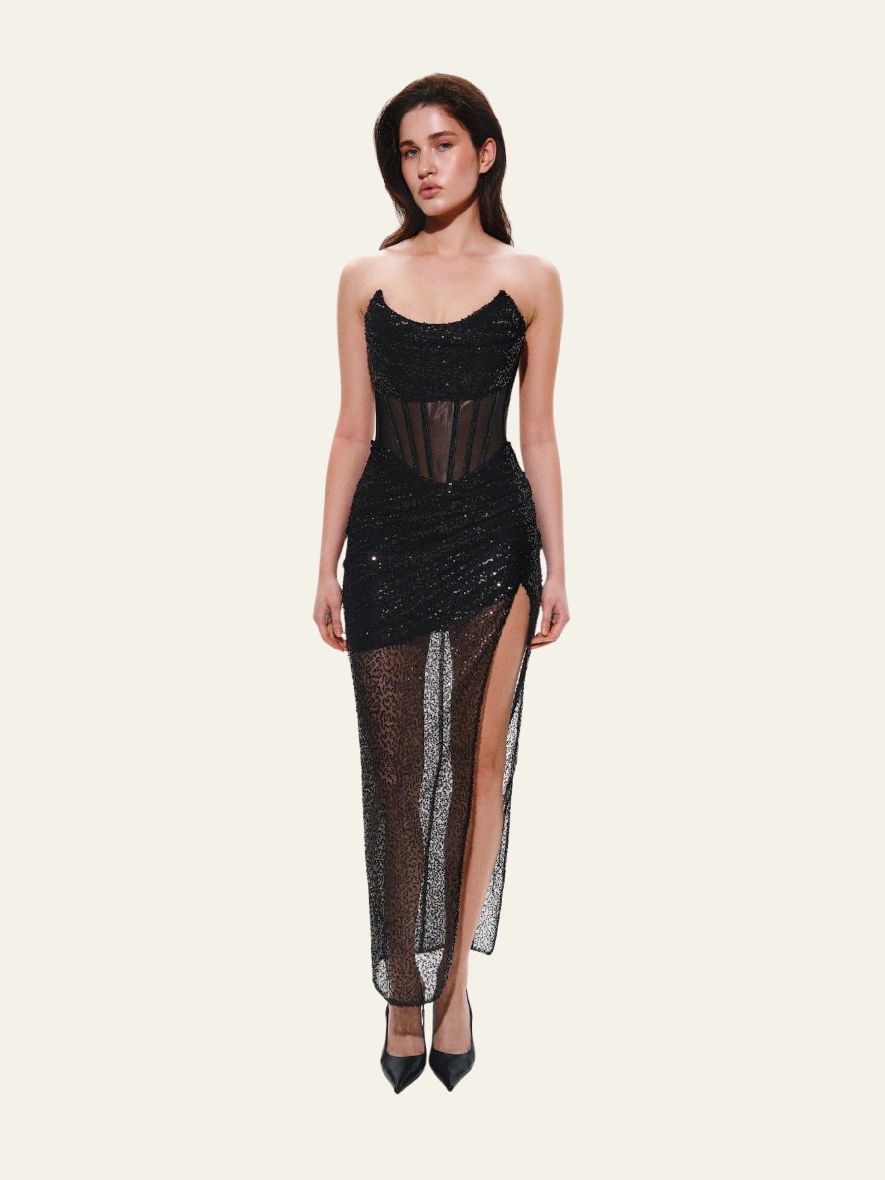 Lambre Maxi with Beads