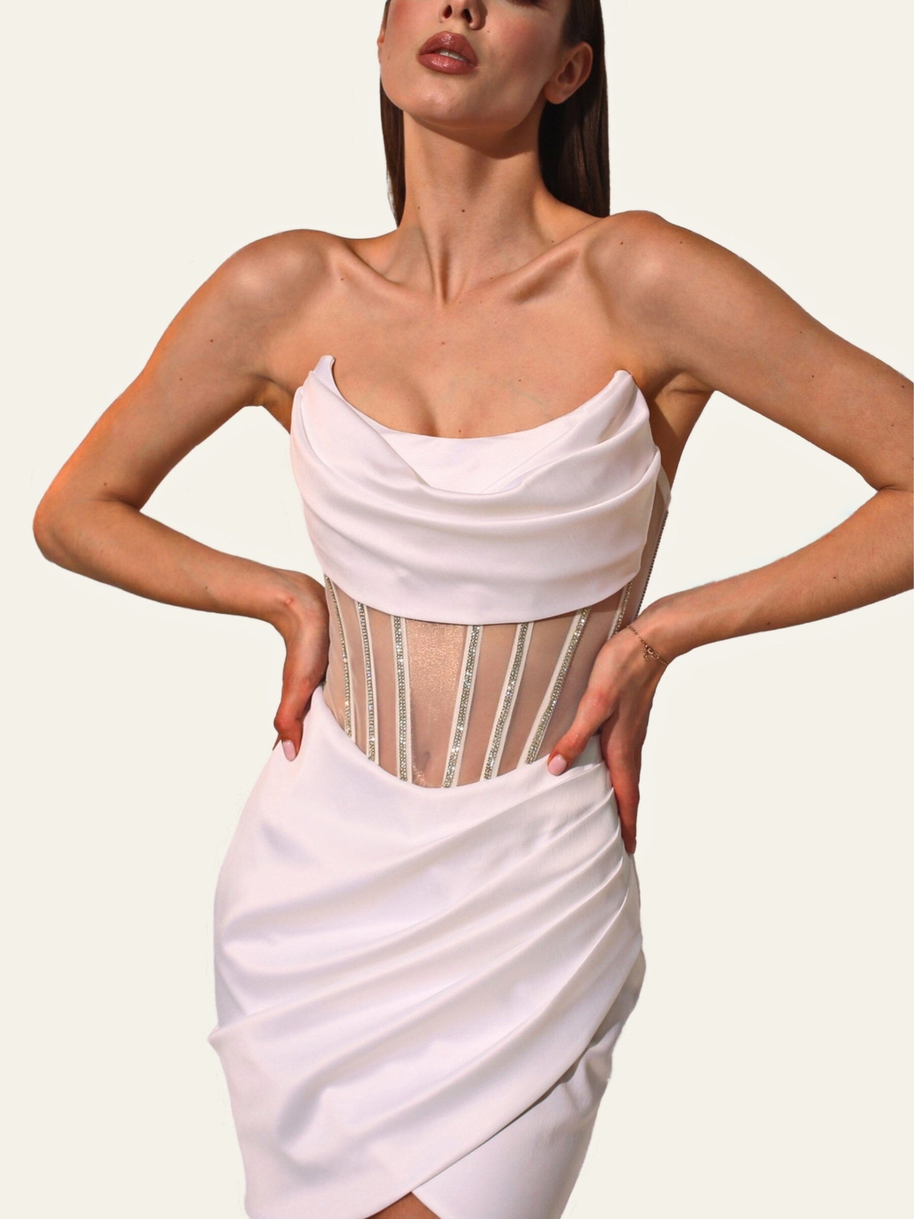 Lambre  Satin Dress