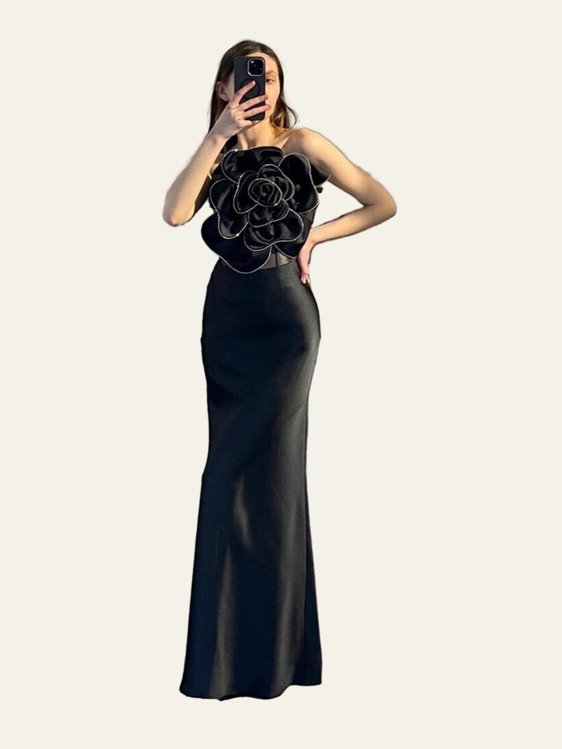 Mary Satin Skirt