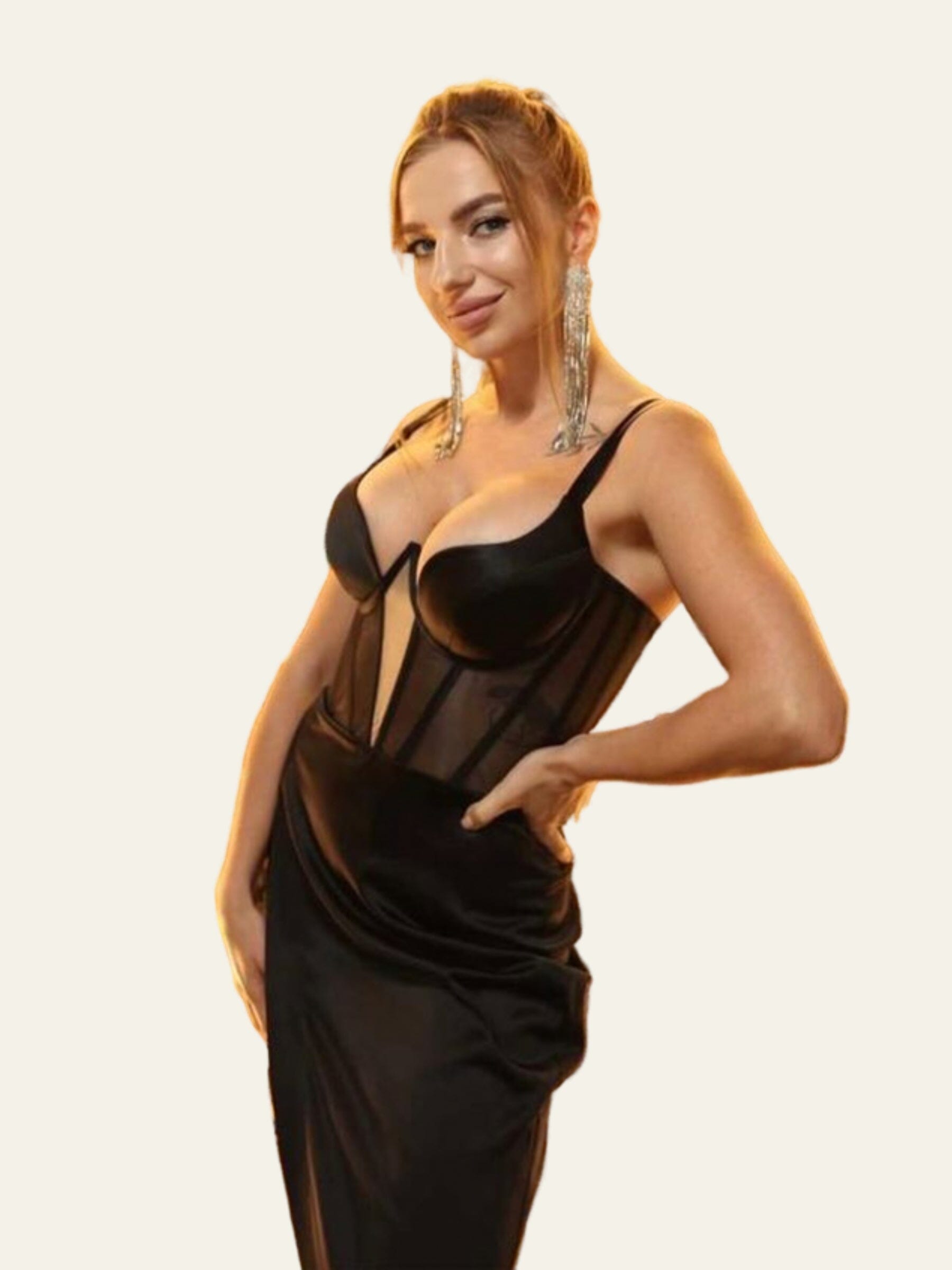 Tefania Asymmetrical dress