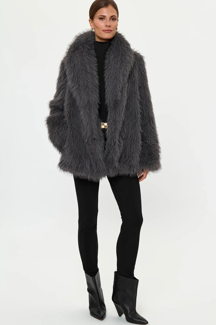 MARMOTA Faux Fur Coat