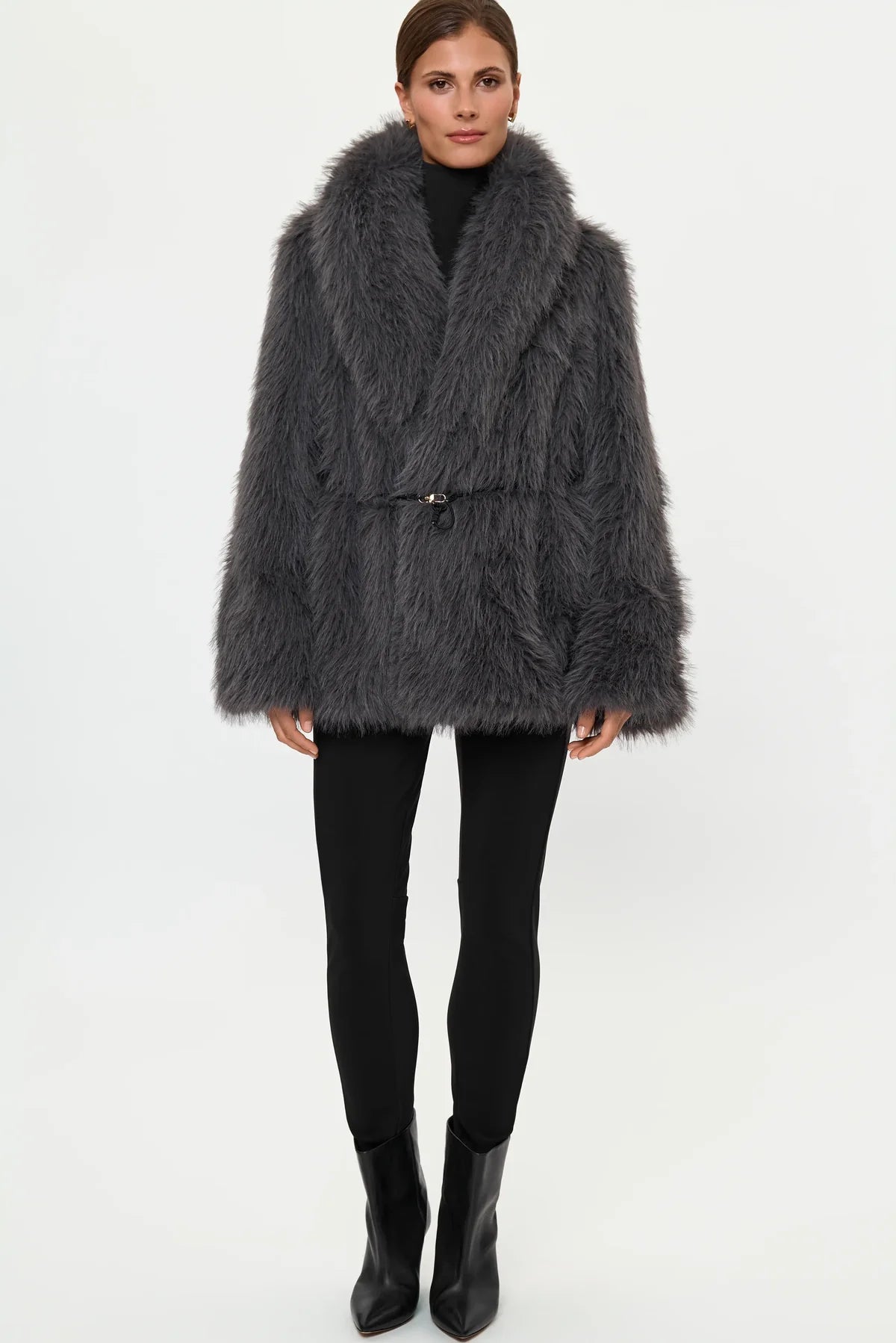 MARMOTA Faux Fur Coat