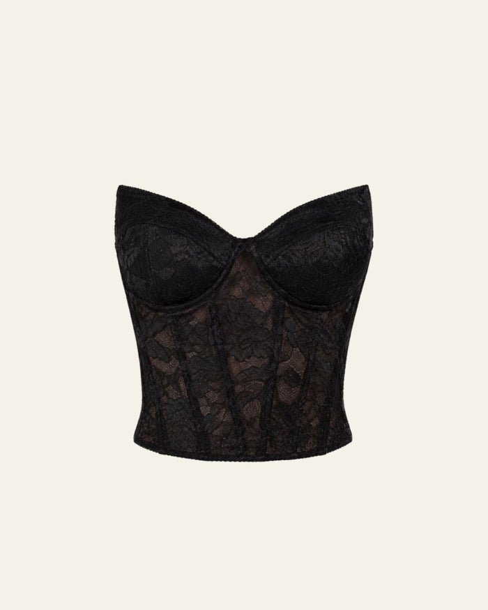 NOIR FLEUR: Lace Bloom