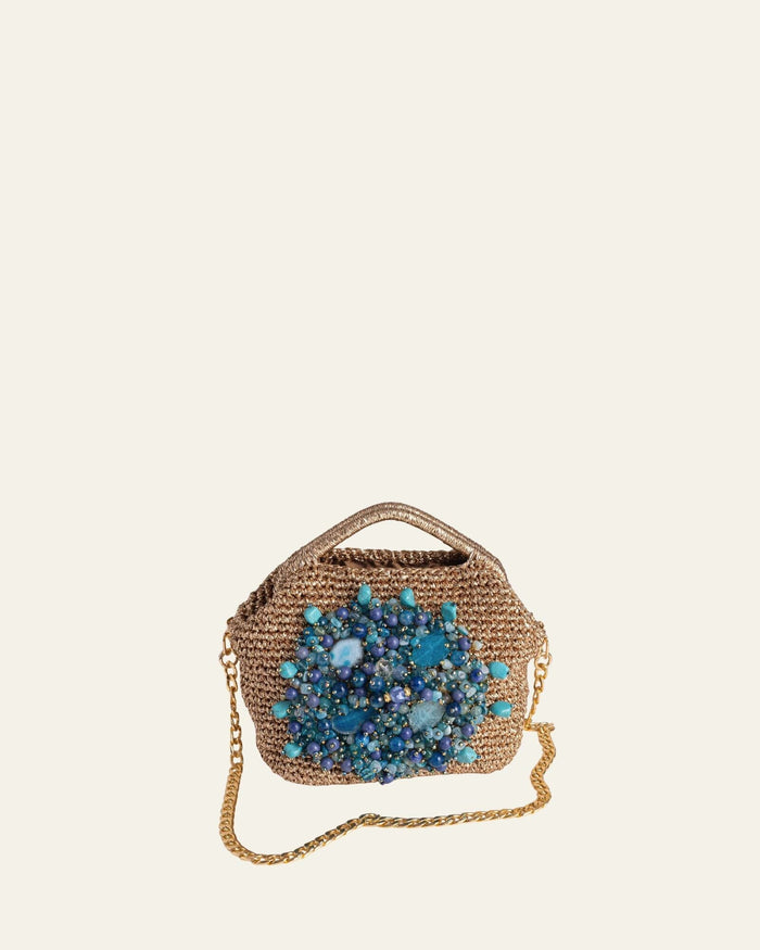 TIDAL BLOOM Bag-golden