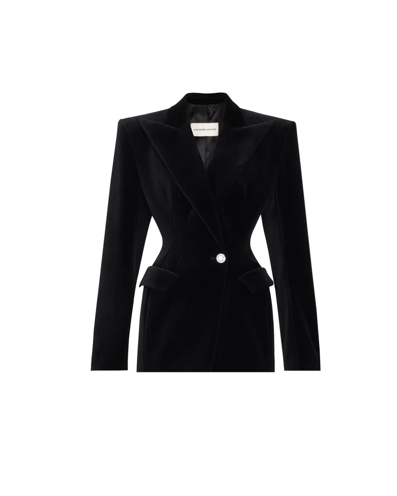 ALEXANDRE VAUTHIER, Black Women's Blazer Dress