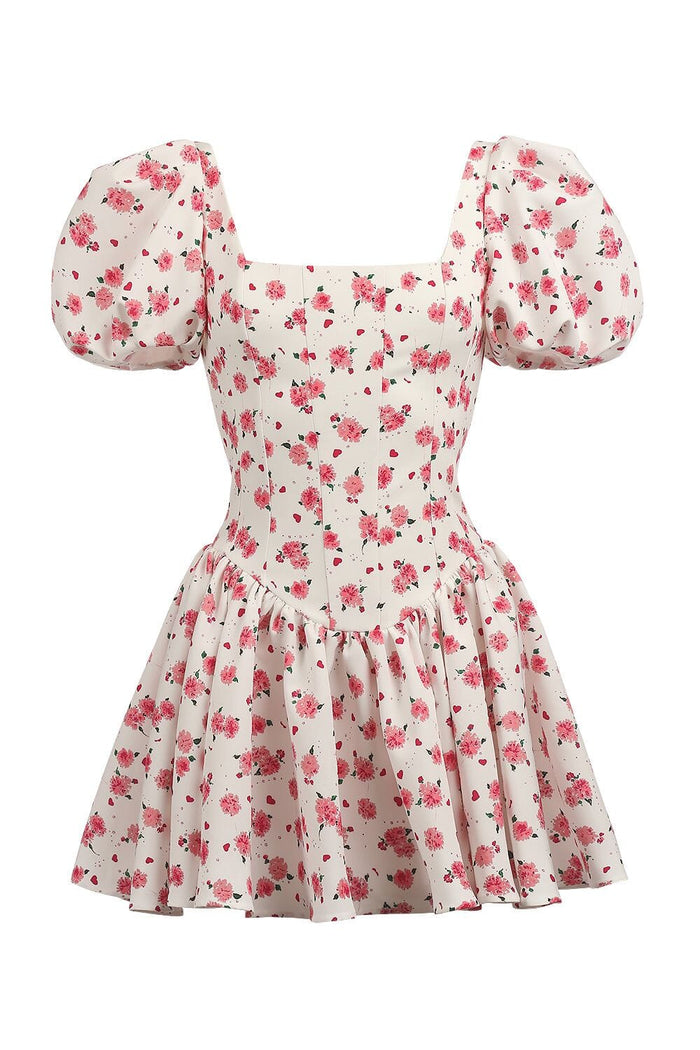 Mini Dress with Corset Base (3)