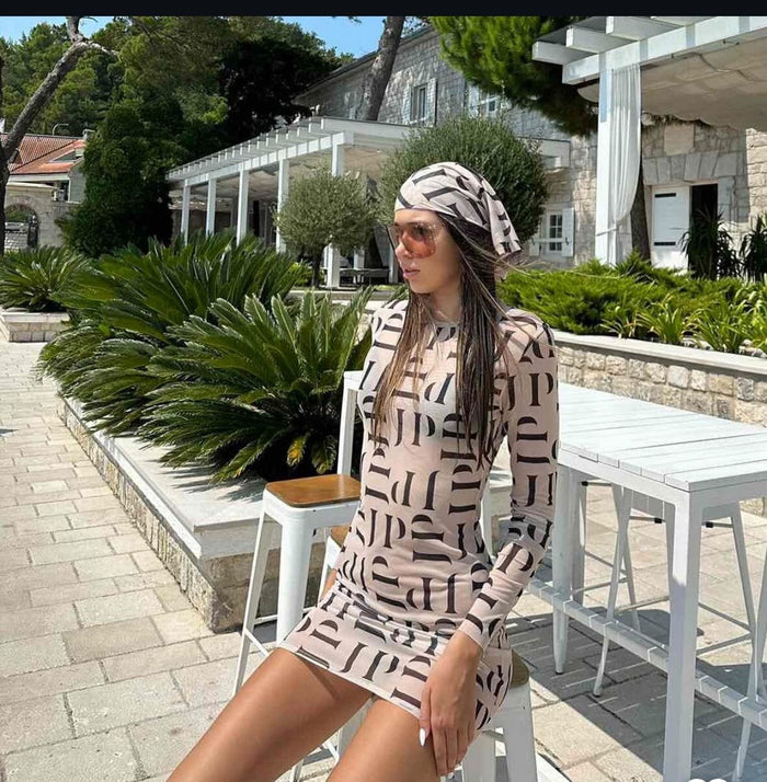 Mini Logo Dress