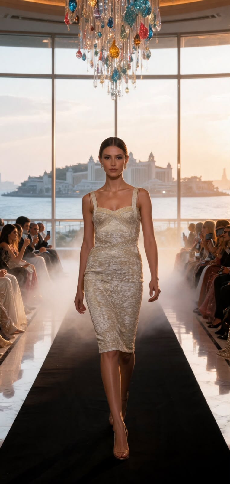 Tiffany Gold Sleeveless Dress