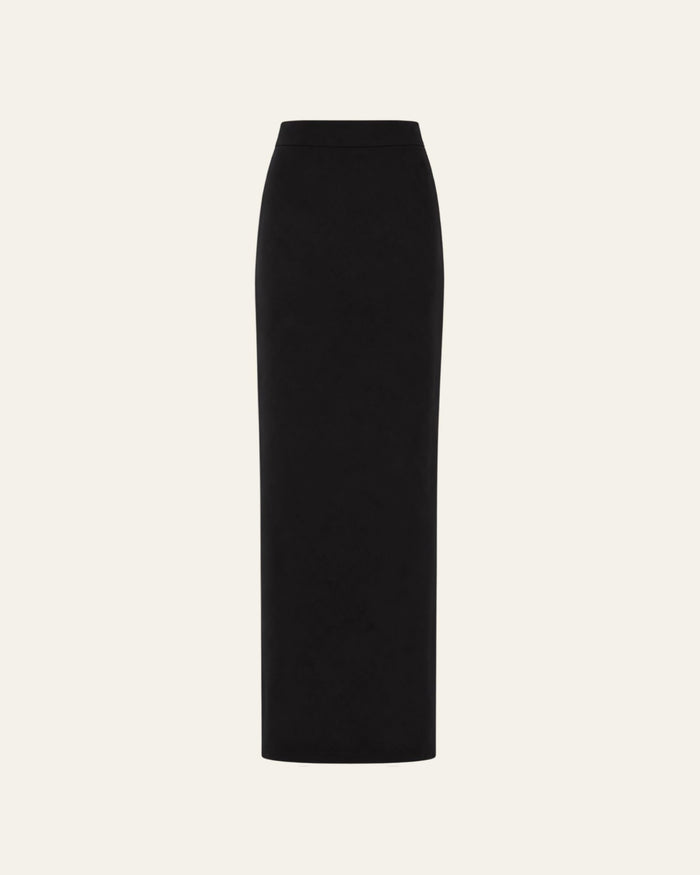Noir Sculpted Skirt