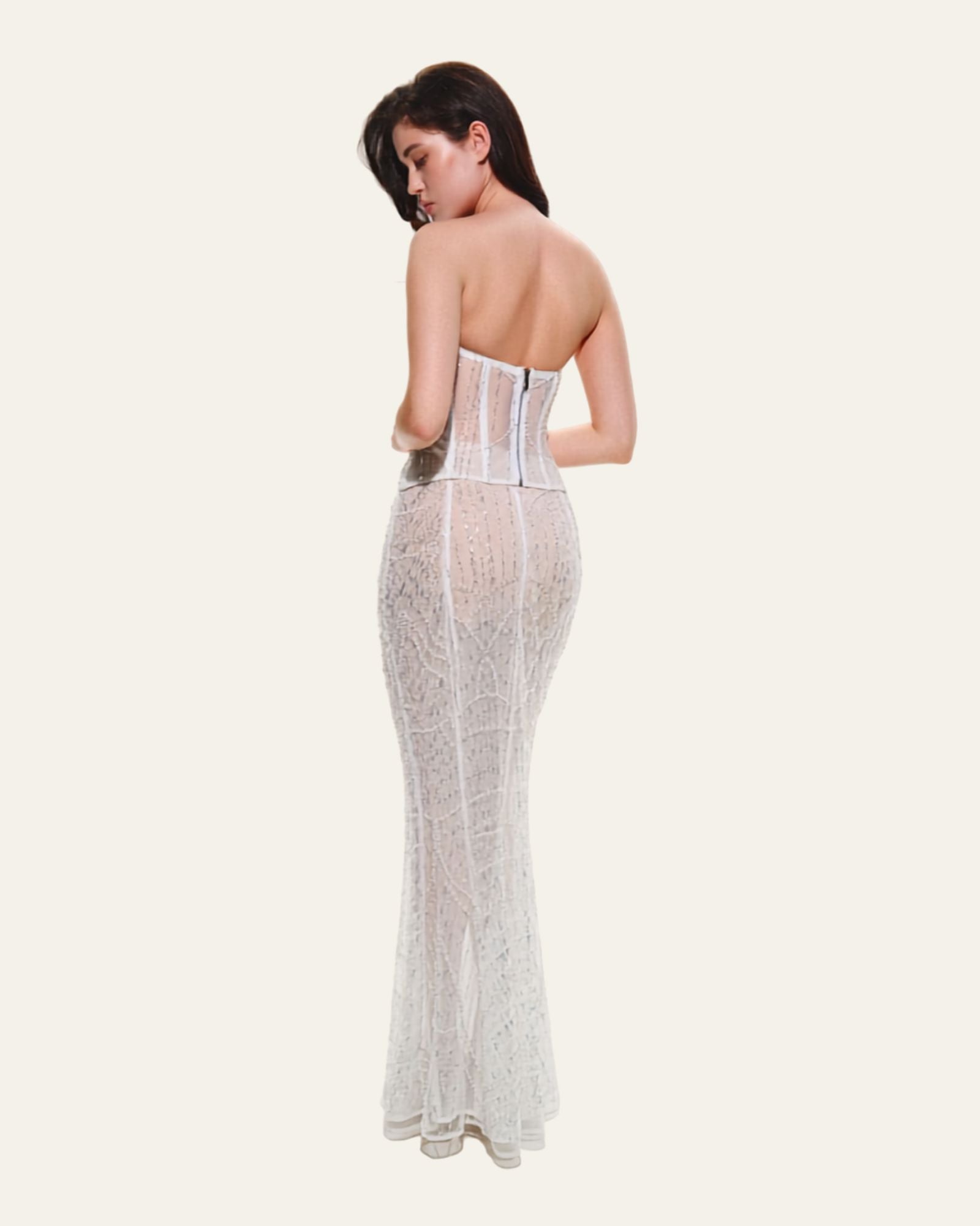 Skirt Crystal Mesh (2)