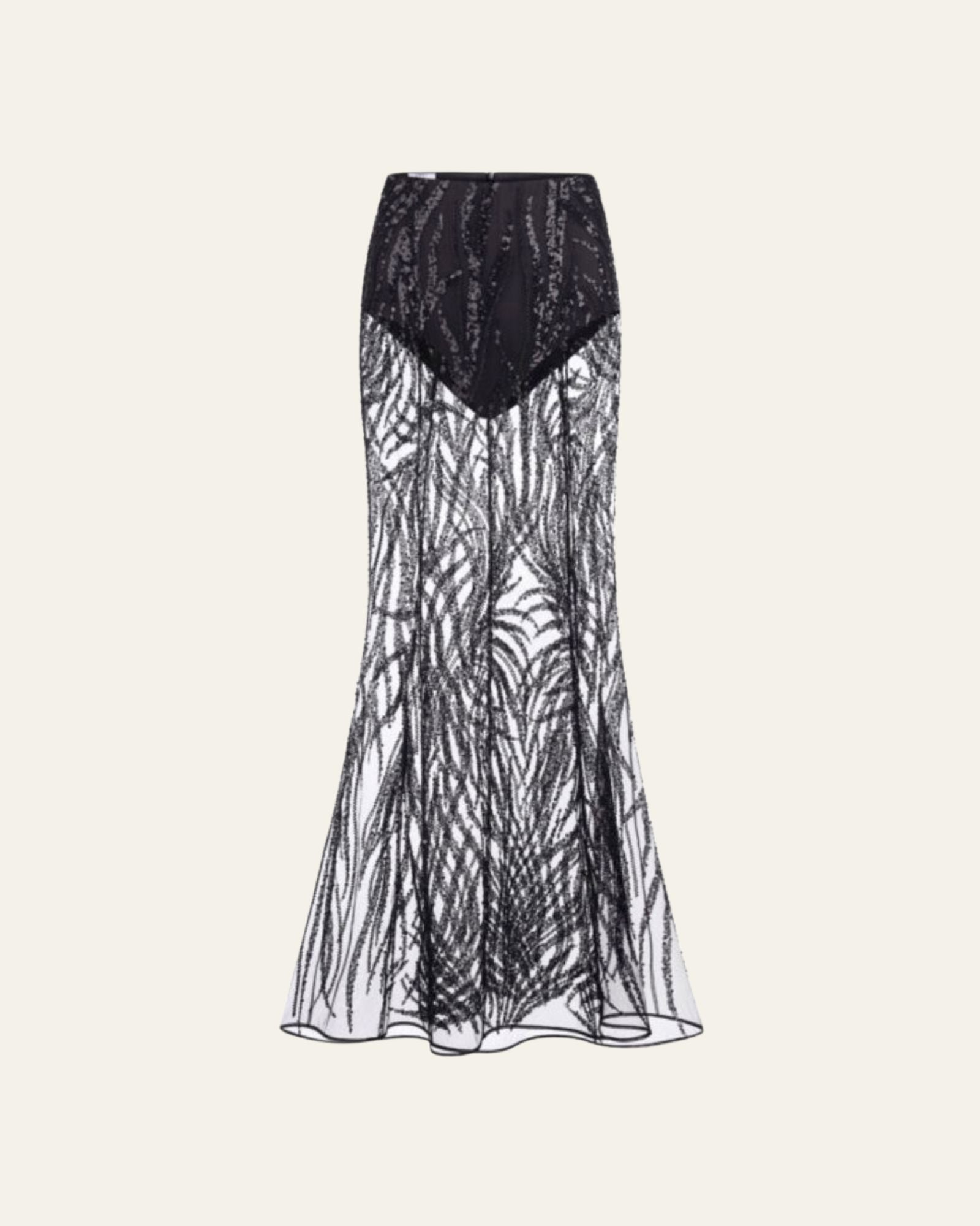 Skirt Crystal Mesh