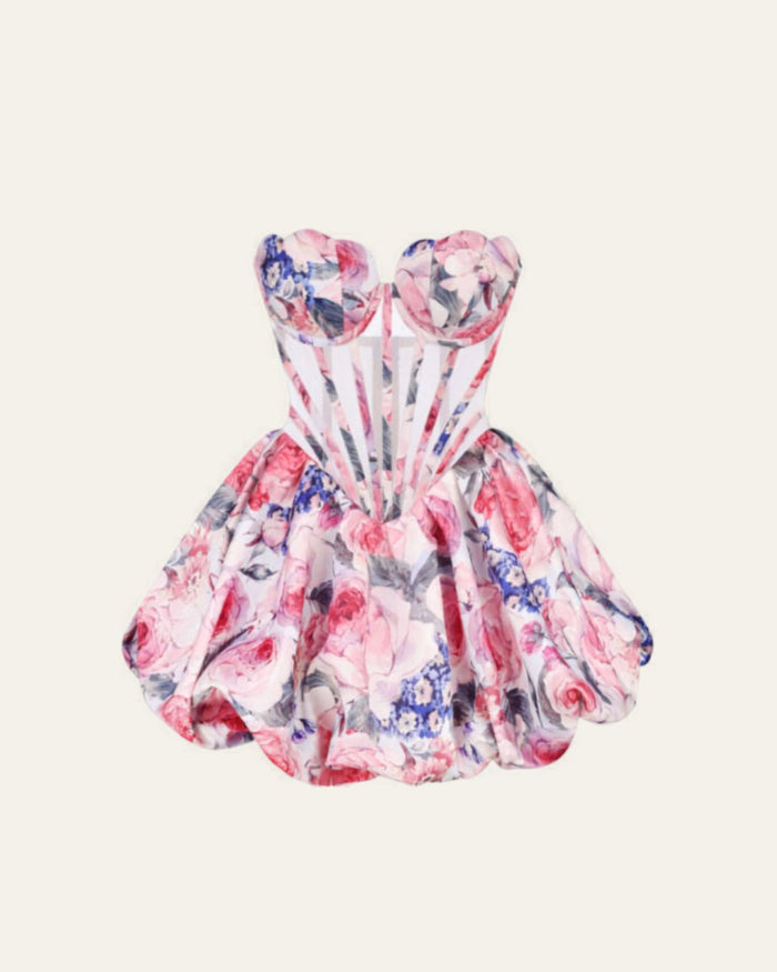 Garby Peony Mini Dress