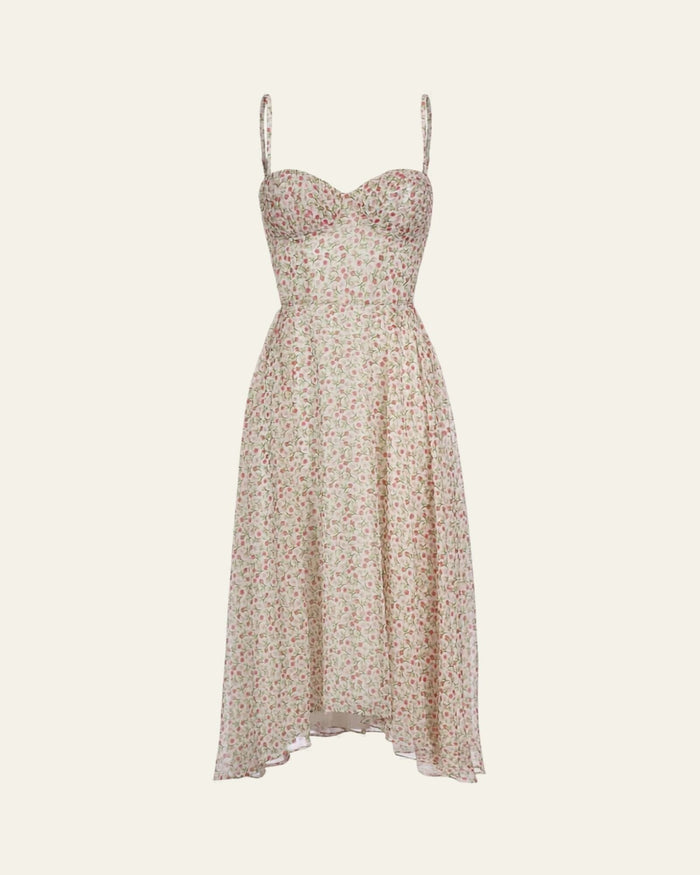 Bustier Midi Dress