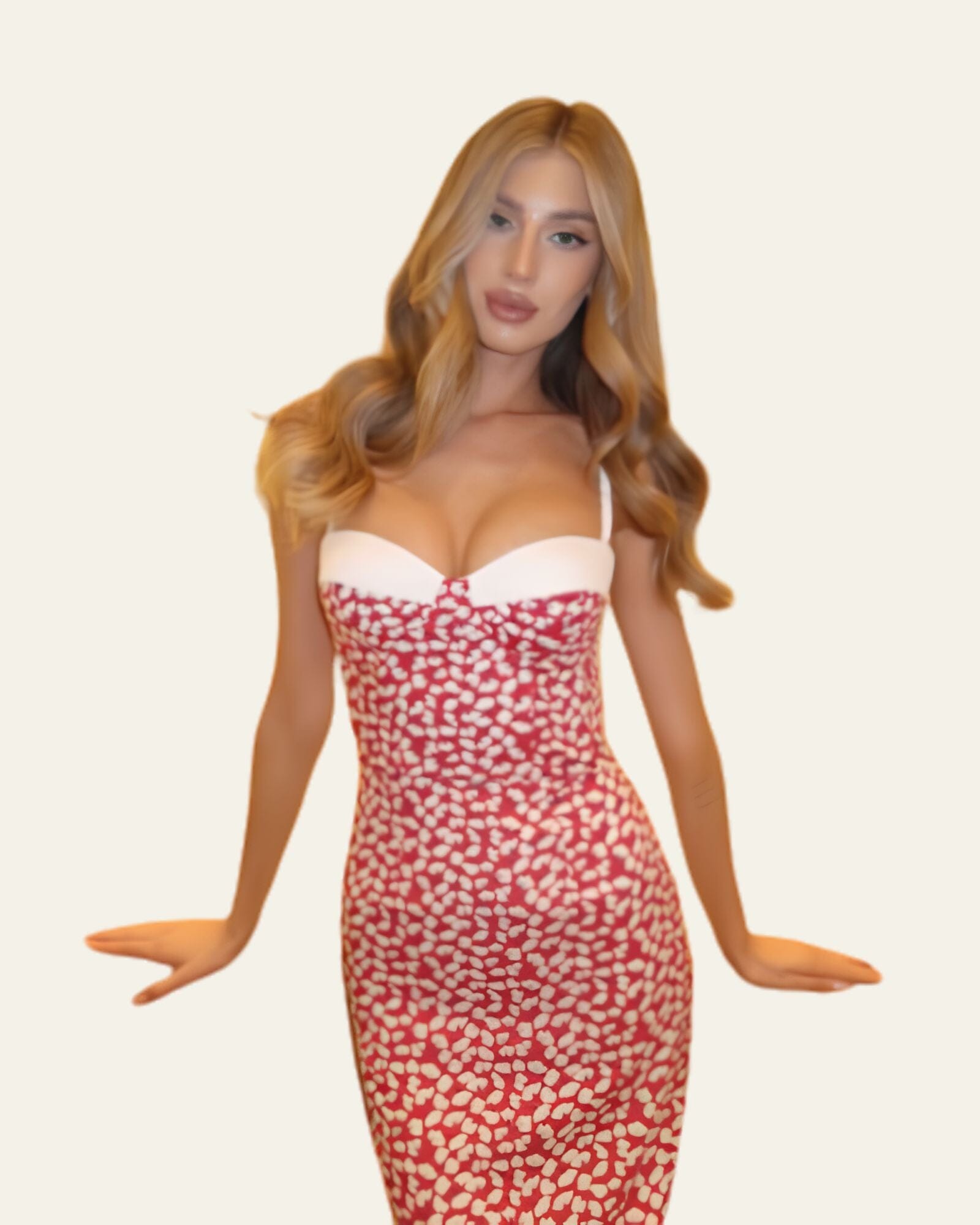 Maxi dress korset