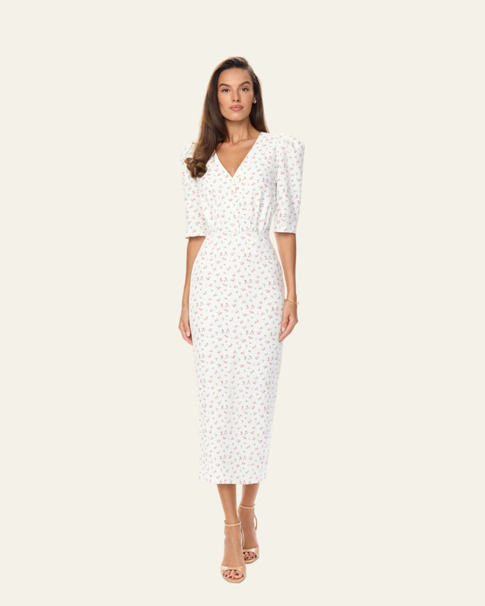 Short sleeve maxi dress