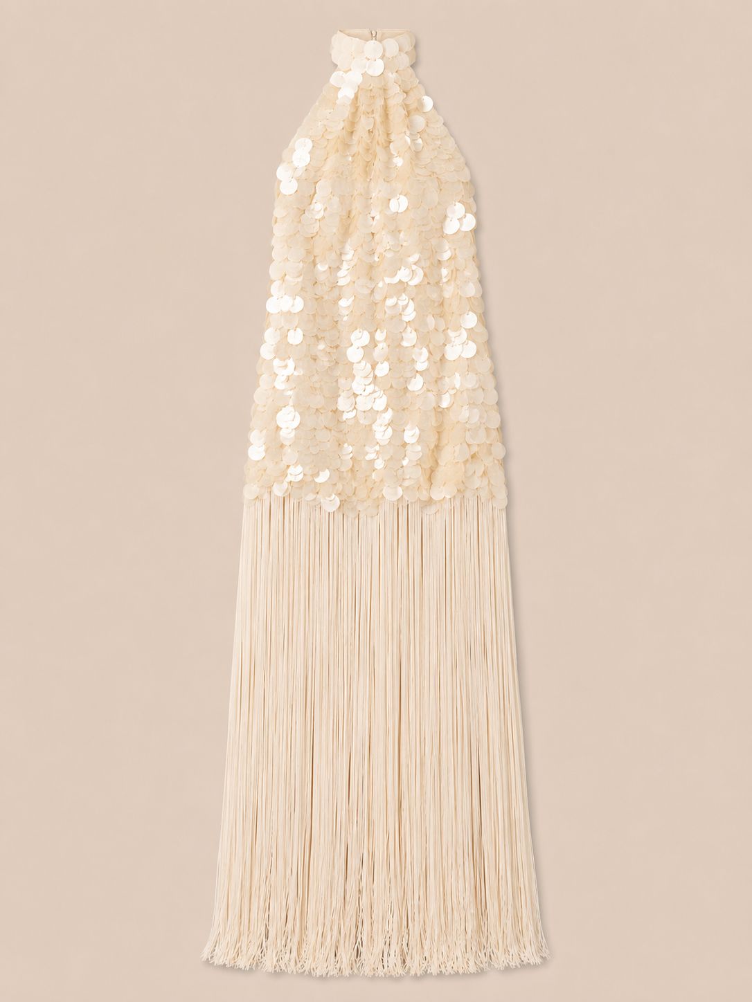 Ivory Cascade Dress