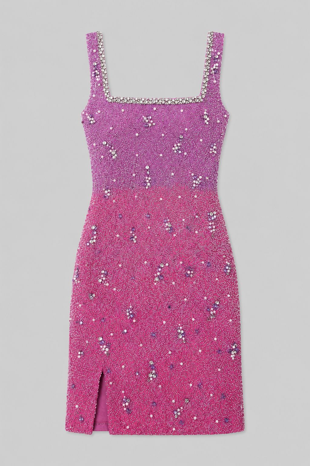 Amethyst Glow Mini Dress