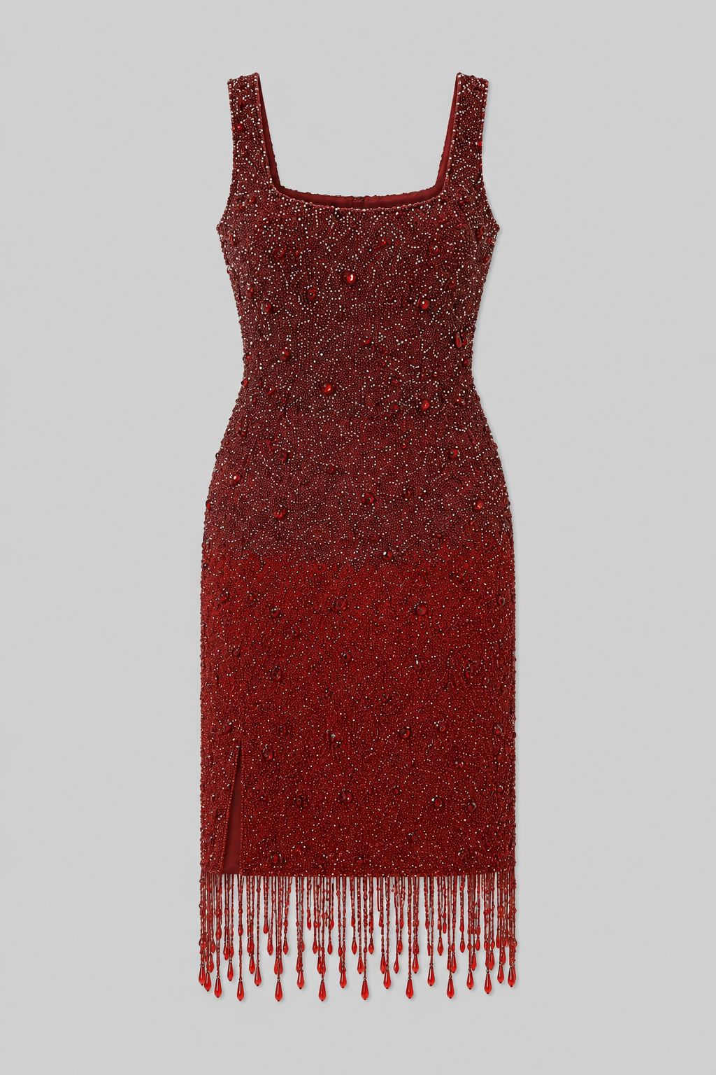 Crimson Eclipse Mini Dress