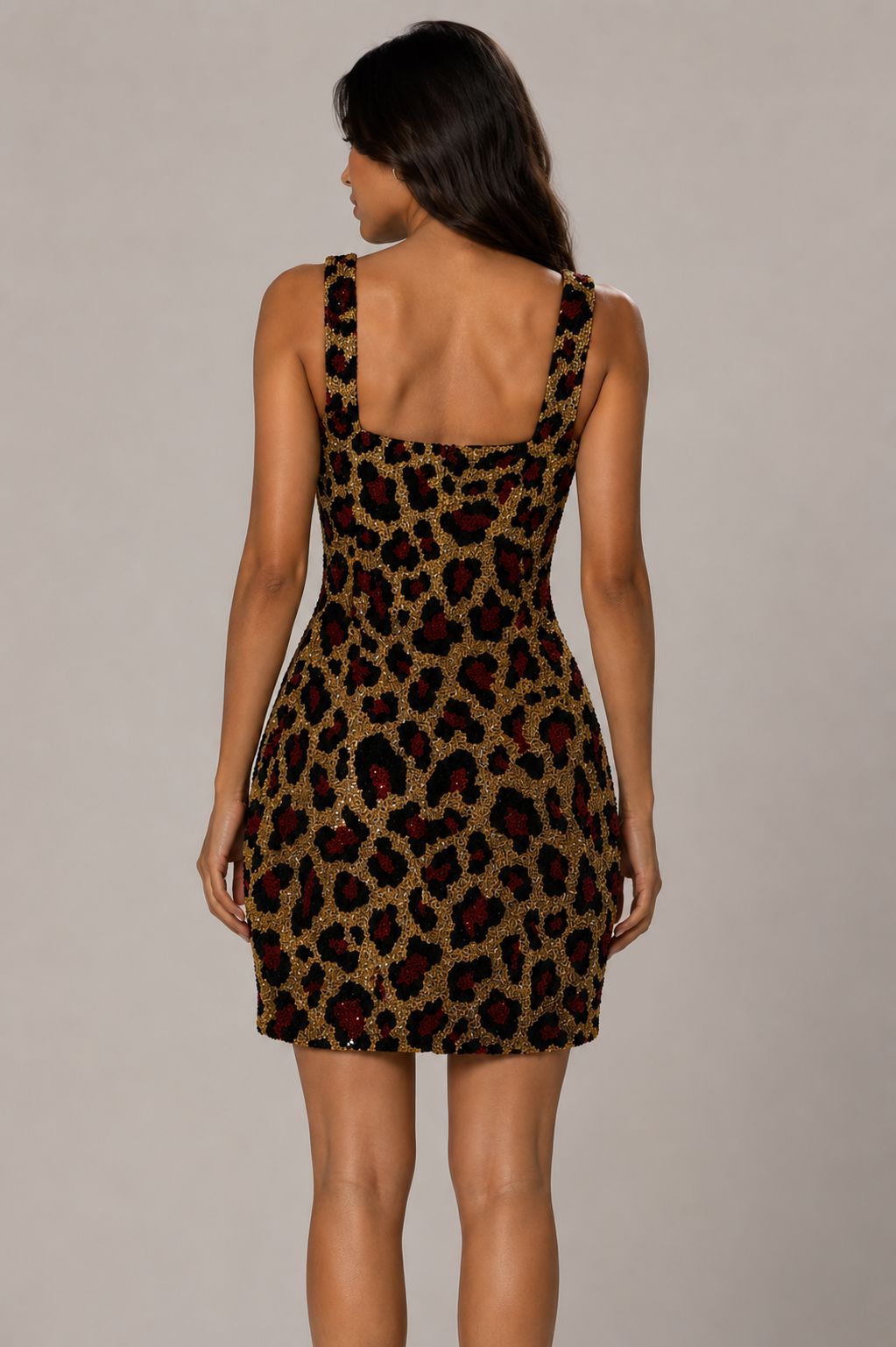 Wild Ember Mini Dress
