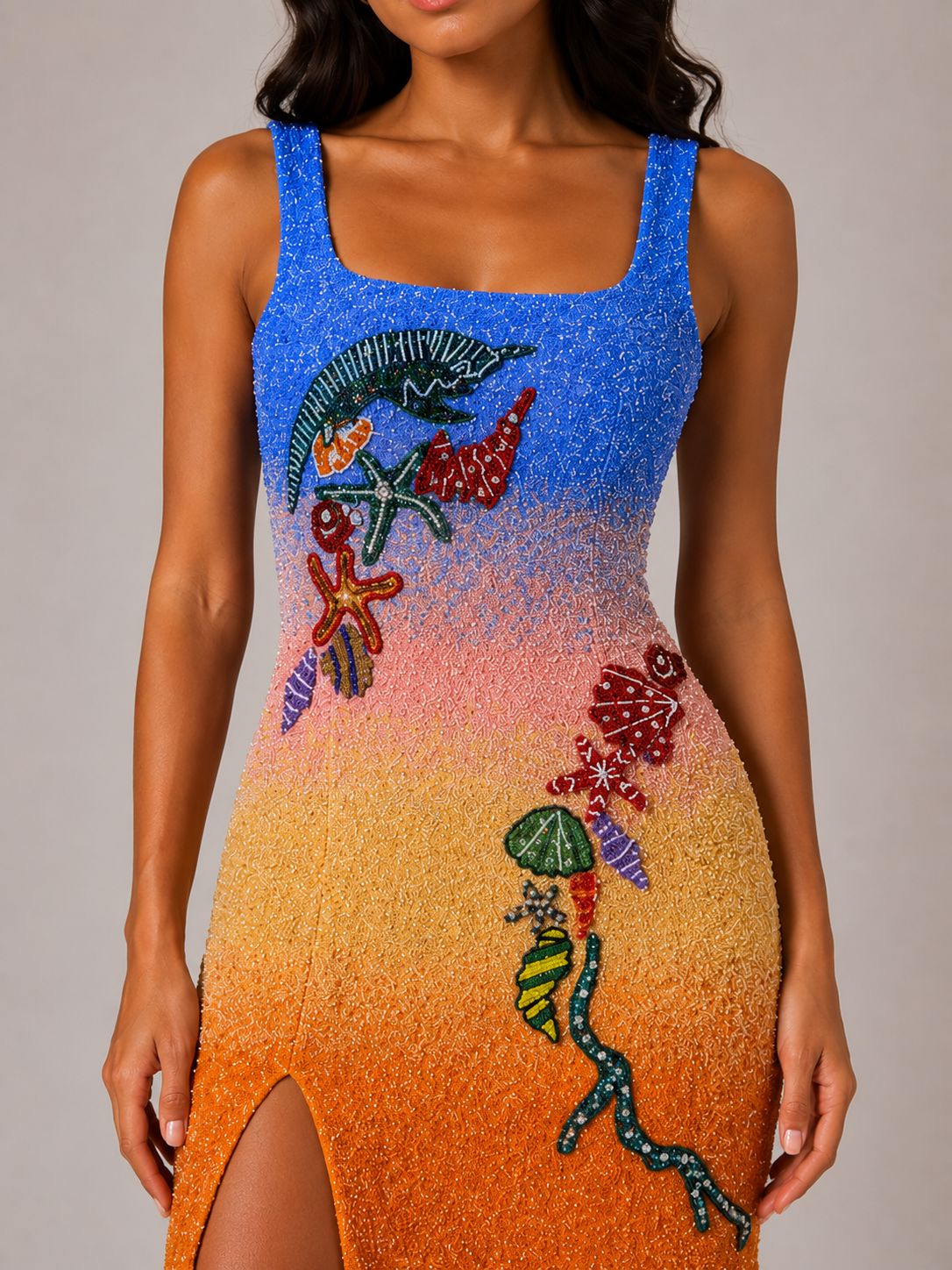 Sunset Reef Mini Dress
