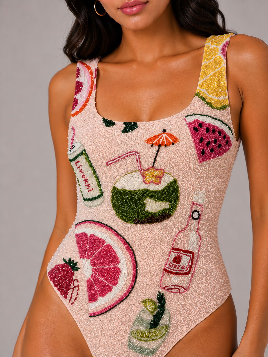 Citrus Splash swimsuit