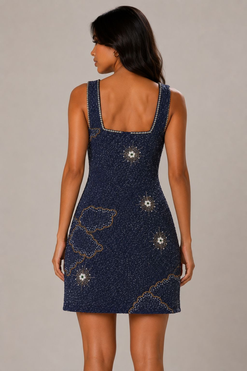 Midnight Celeste Mini Dress