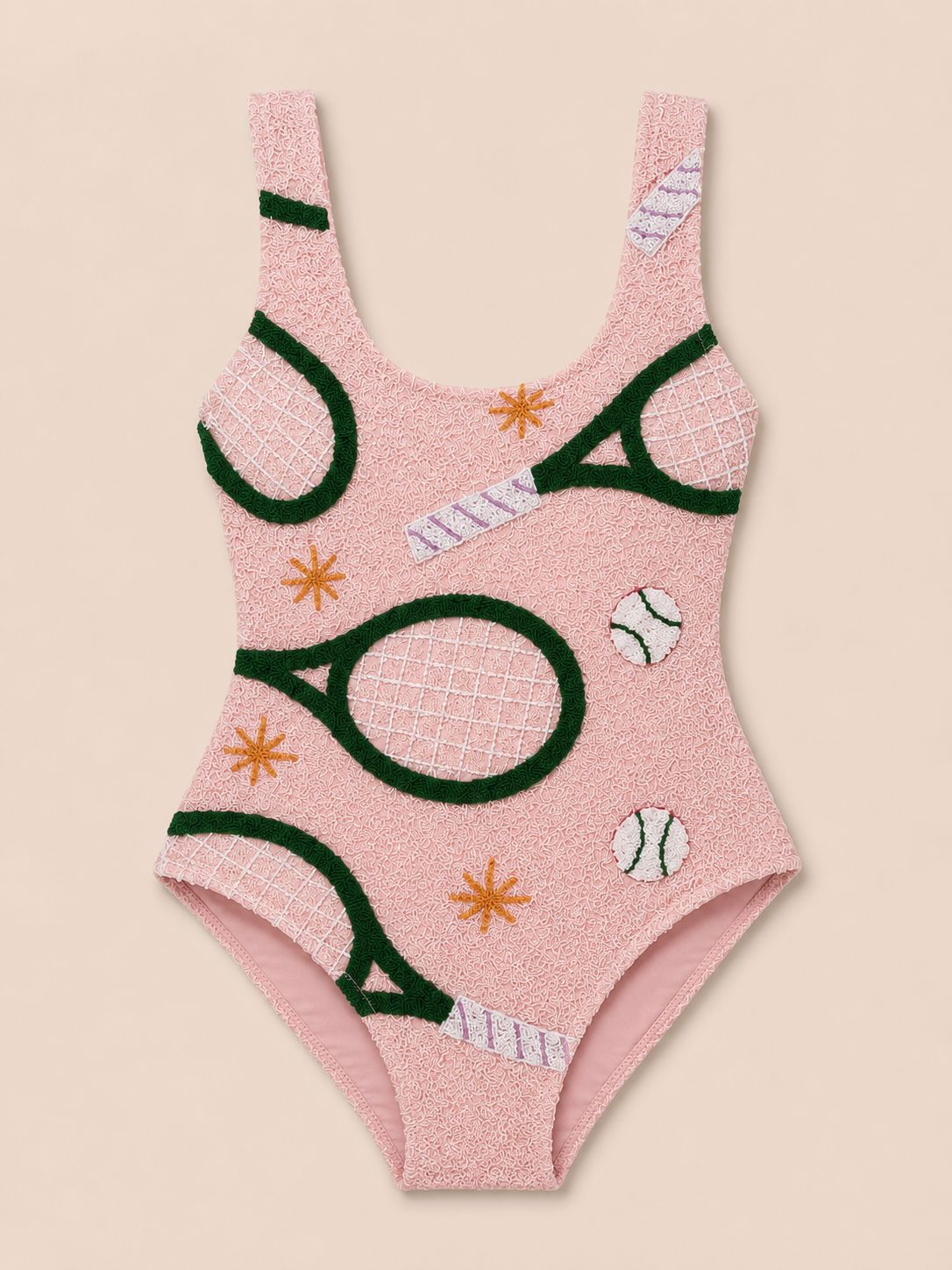Courtside Chic swimwear