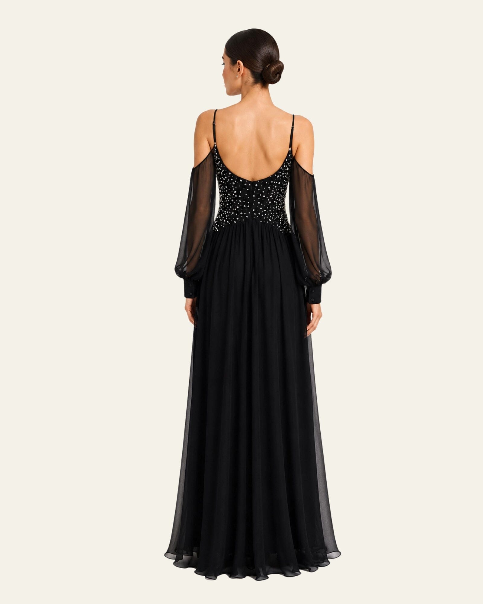Off-Shoulder Long Dress