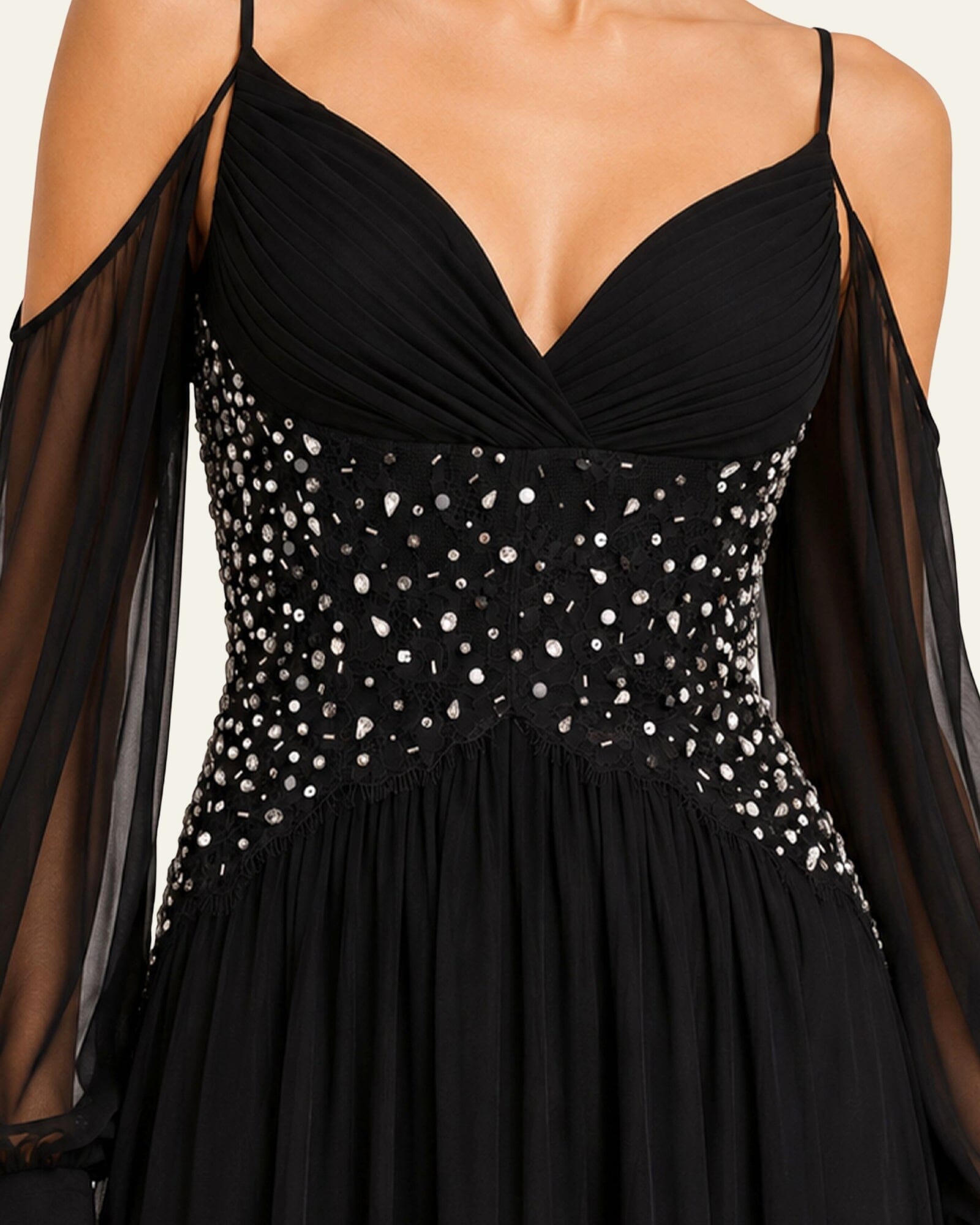 Off-Shoulder Long Dress
