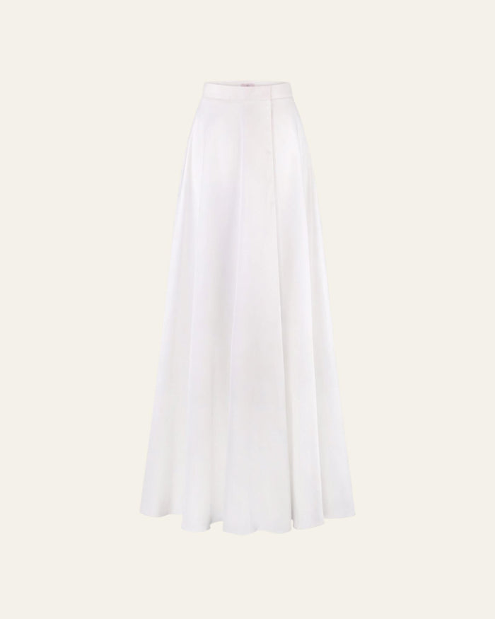 Maxi Satin Skirt