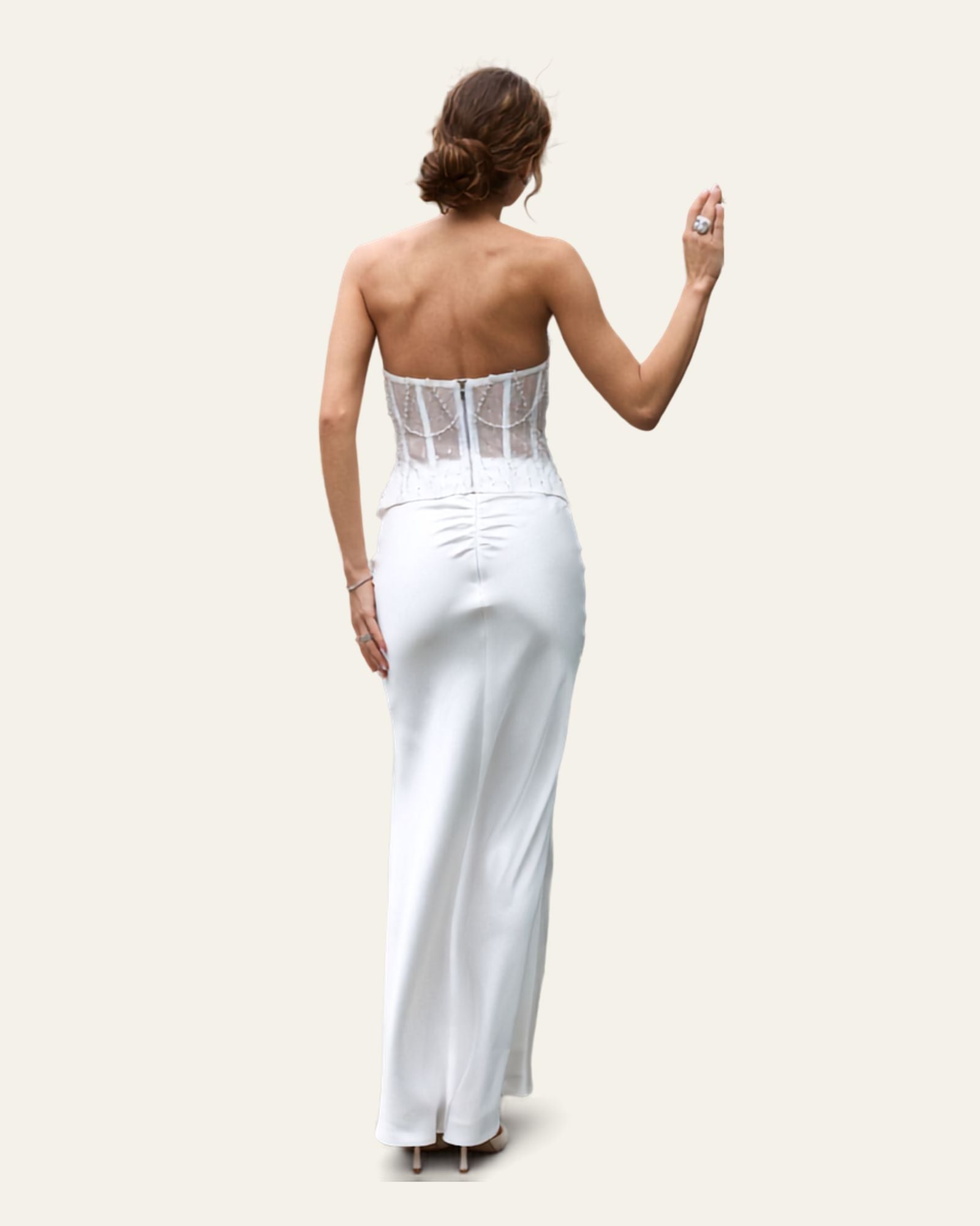 Mary Satin Skirt