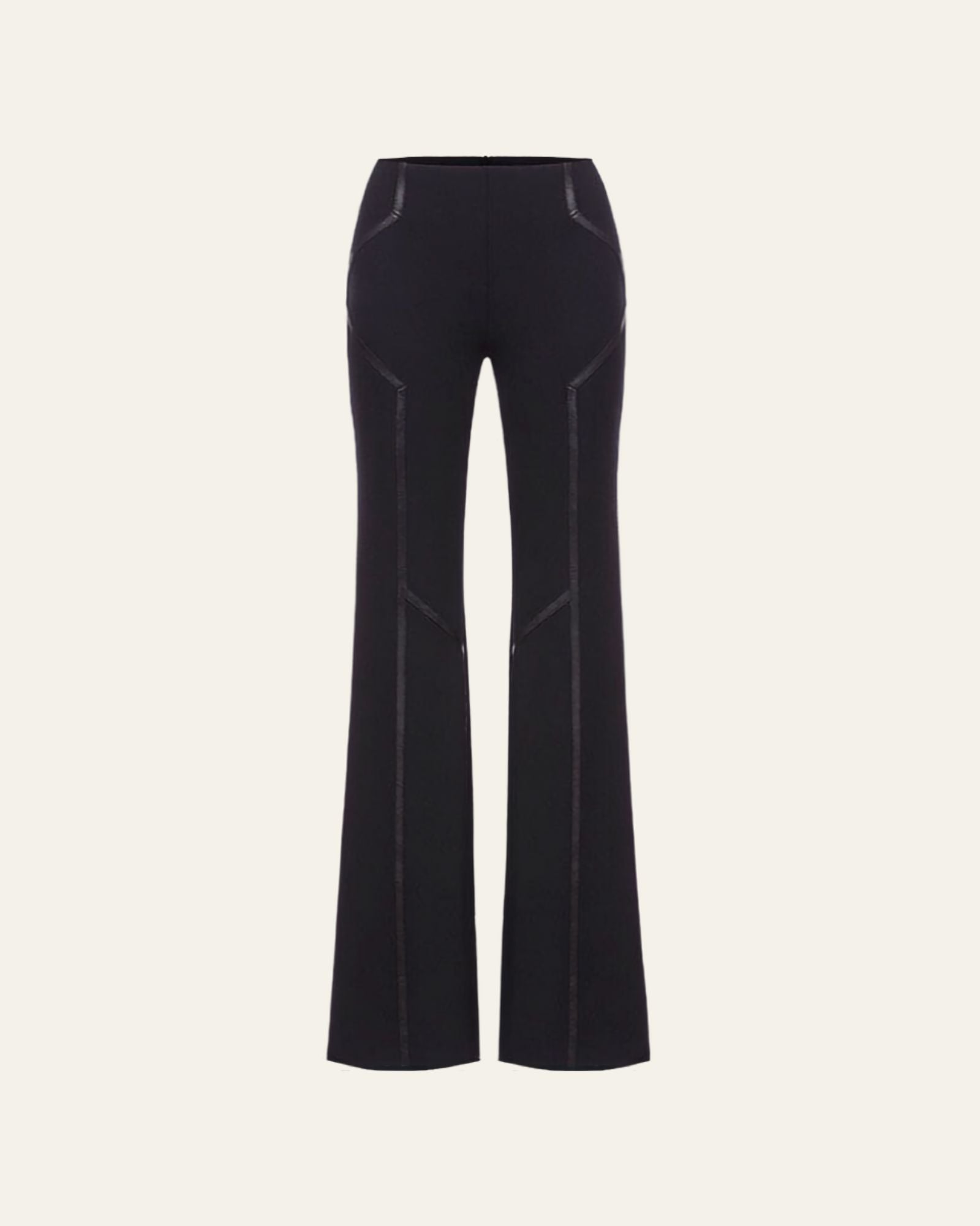Trousers with Leather Line