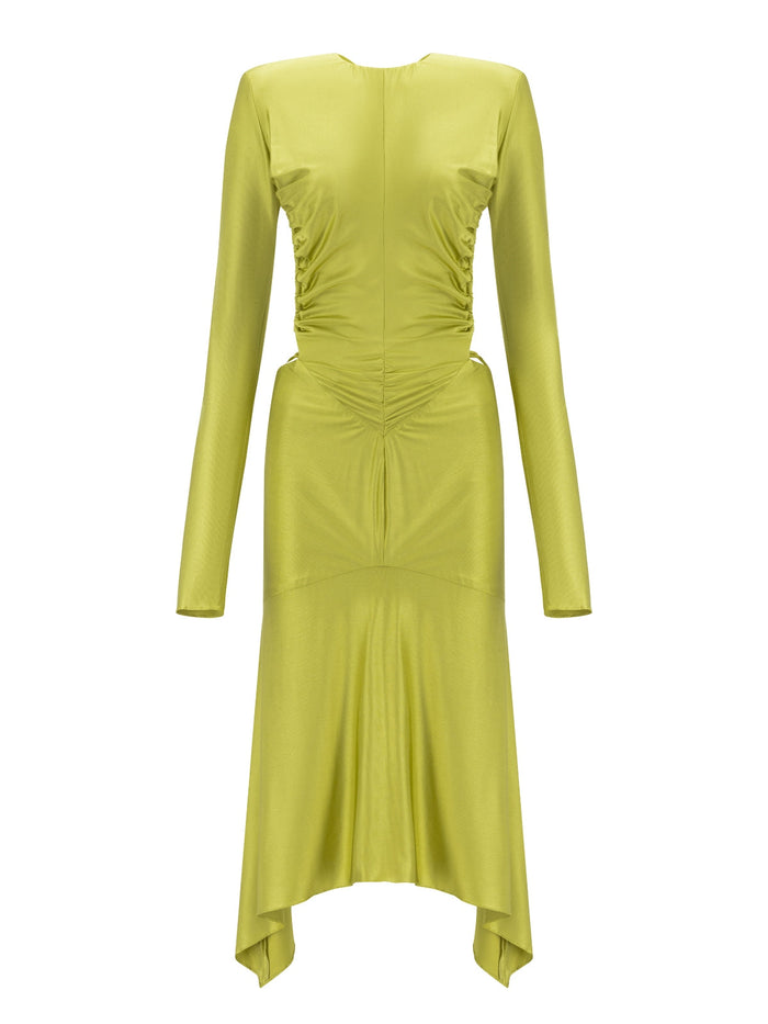 Midi Long Sleeves Dress
