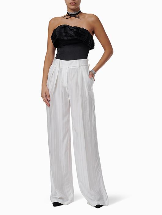 White Oversize Pants