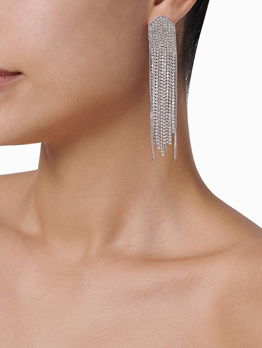 Feathered Waterfall Earring