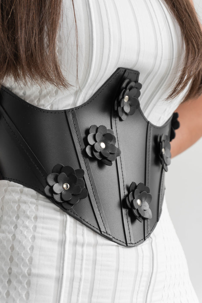 Corset Dominika with Flowers