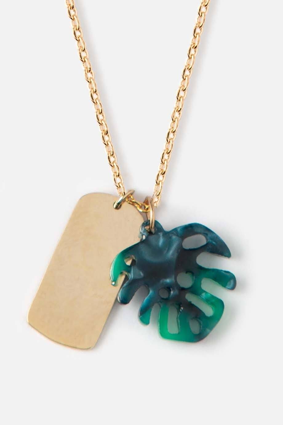 Leaf Ditsy Necklace