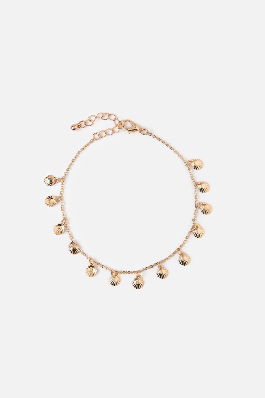 Shell Charm Anklet